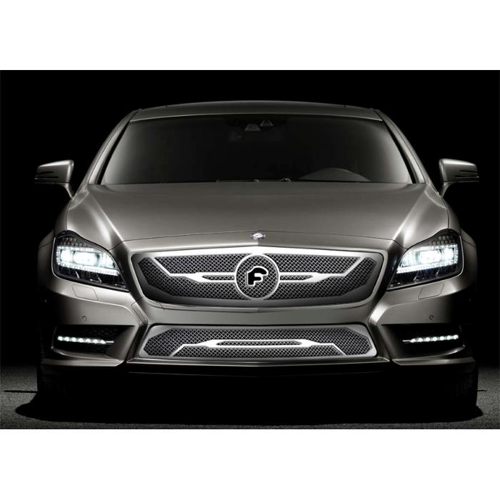 BOERLKY Automotive Grilles for Benz Grille 2007 2009 BenzChrome