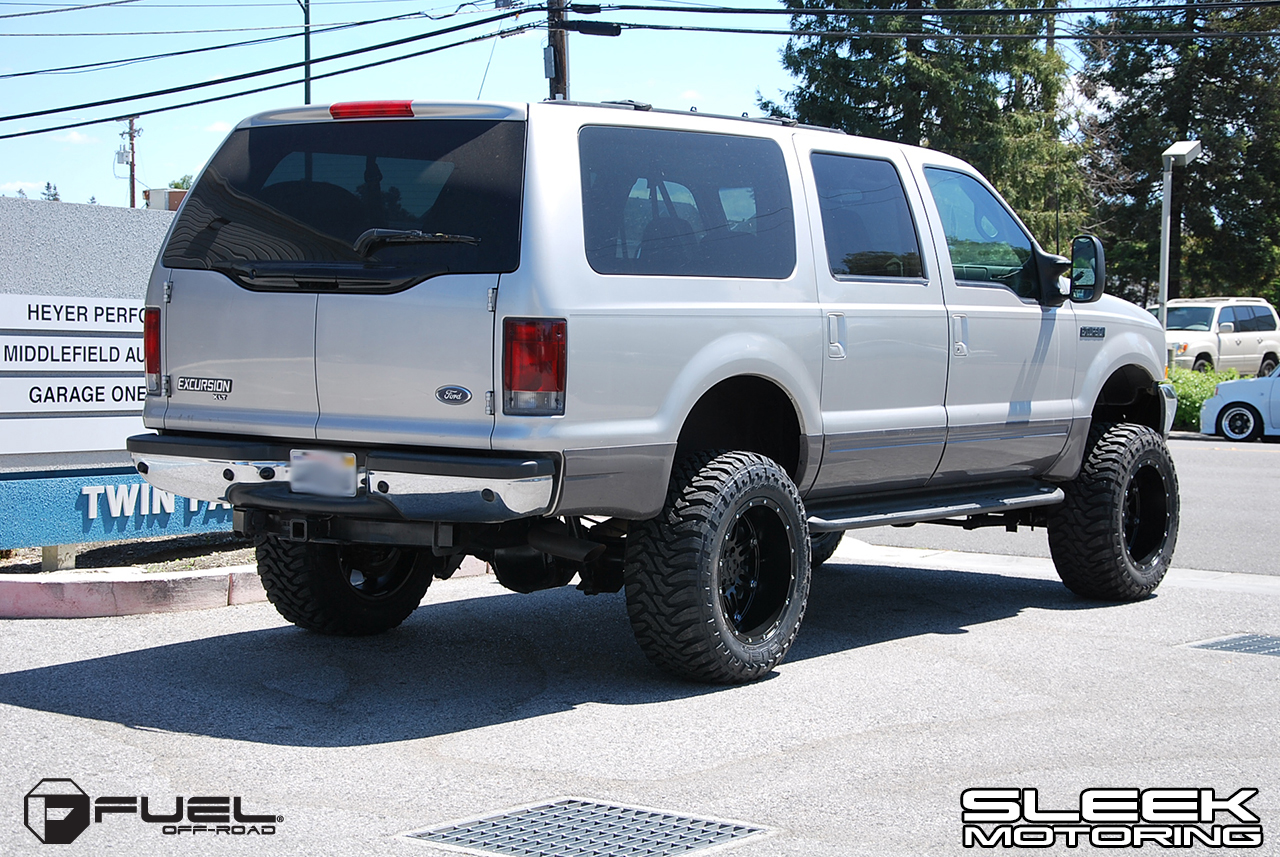 Car Ford Excursion on Fuel 1Piece Hostage D531 Wheels California