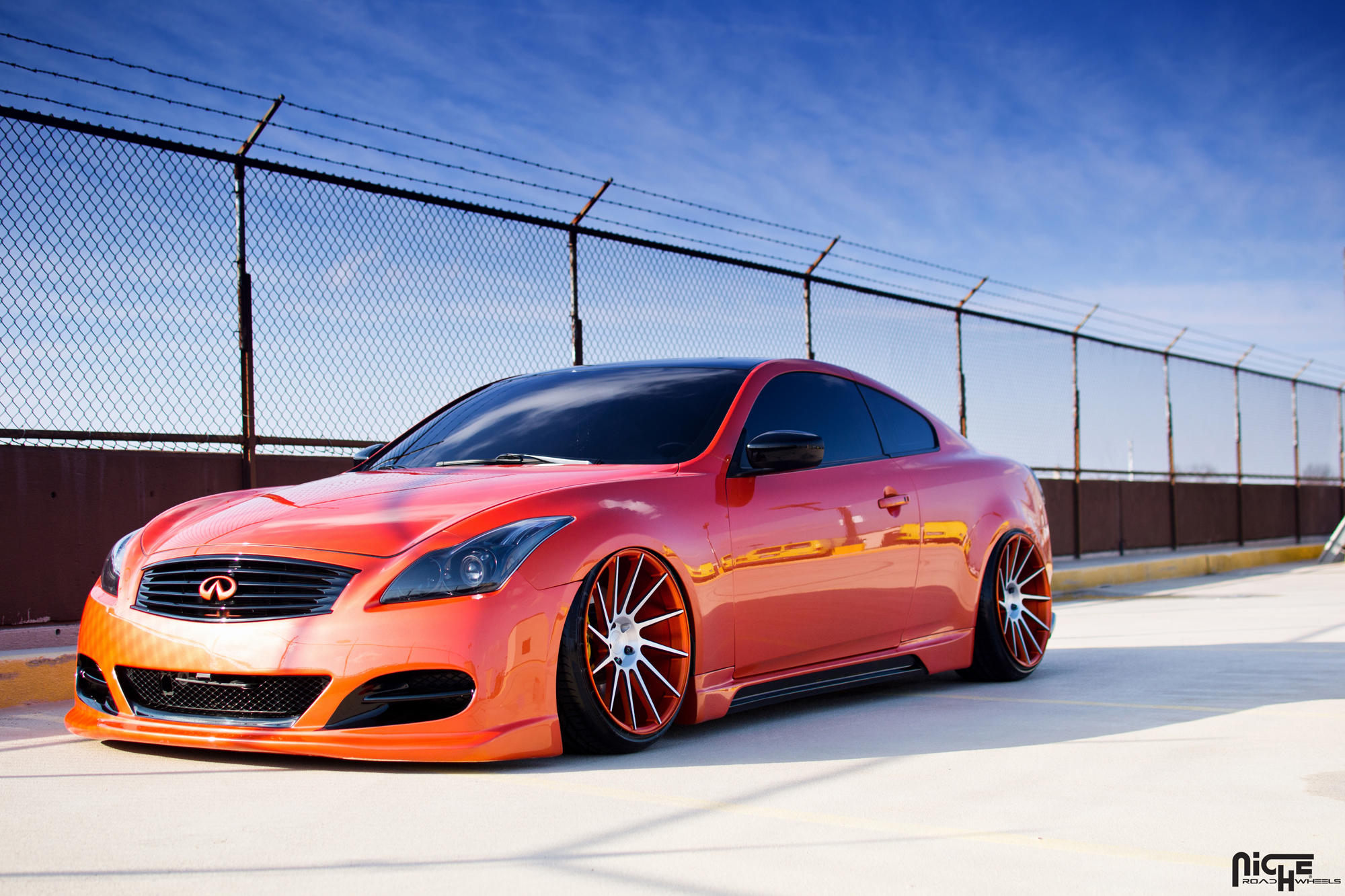 Car Infiniti G37 On Niche Forged Surge Wheels California Wheels