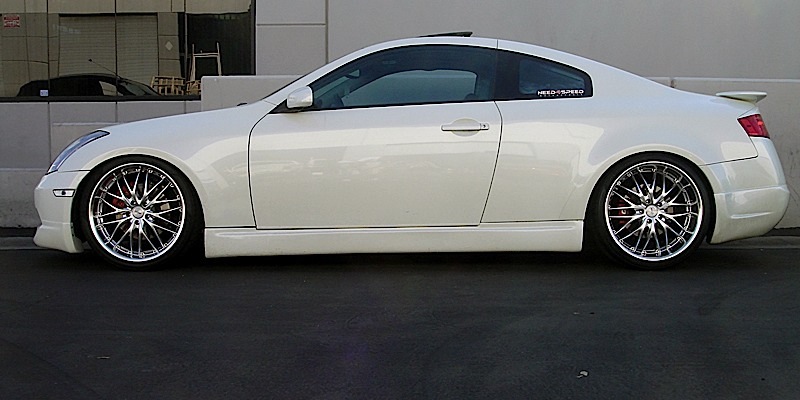 Car Infiniti G37 On Mrr Design Gt1 Wheels California Wheels