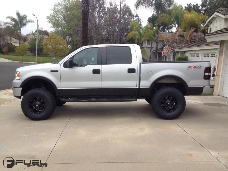 Car Ford F 150 On Fuel 1 Piece Octane D509 Wheels California Wheels
