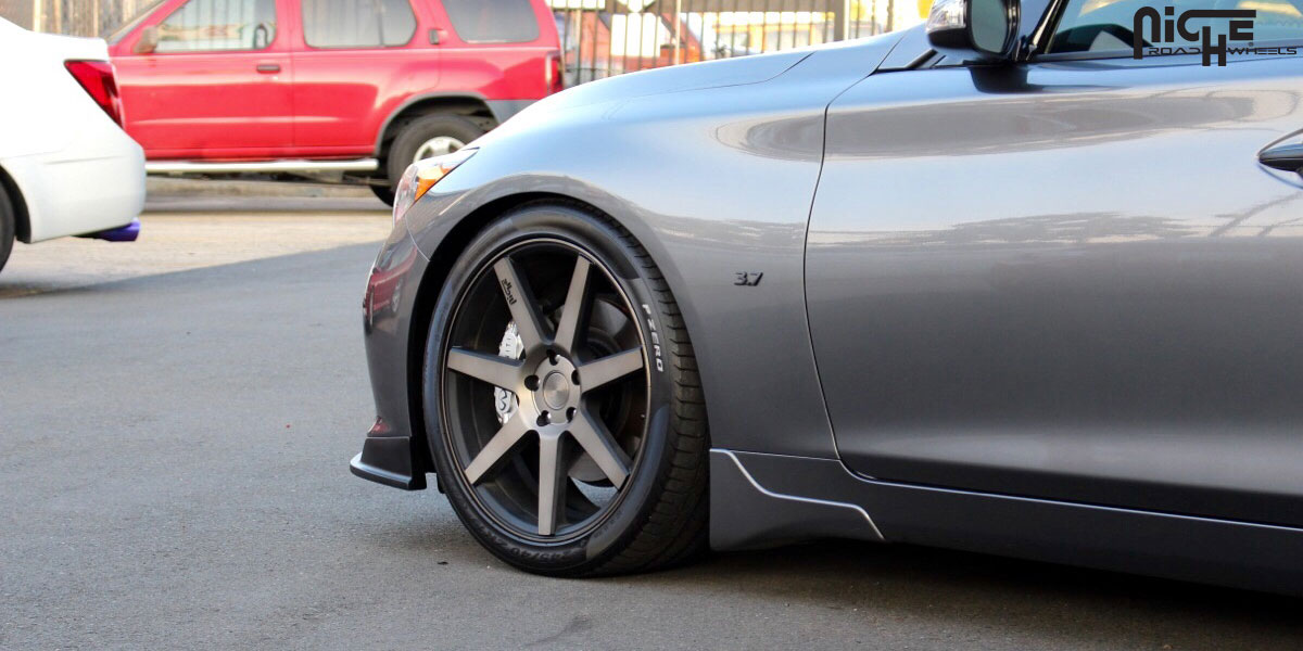 Niche Road Wheels >> Car | Infiniti Q50 on Niche Sport Series Verona - M150 Wheels | California Wheels Niche Road Wheels >> Car | Infiniti Q50 on Niche Sport Series Verona - M150 Wheels | California Wheels