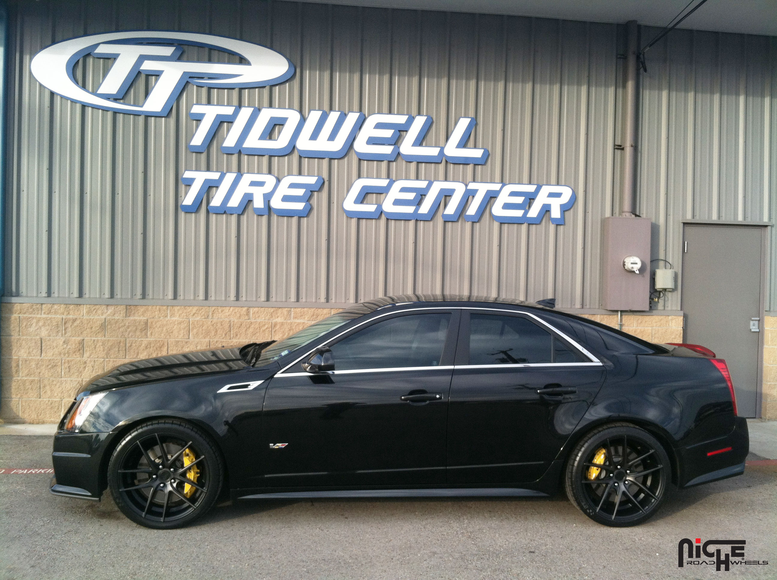 Car Cadillac CTSV on Niche Sport Series Targa M130 Wheels