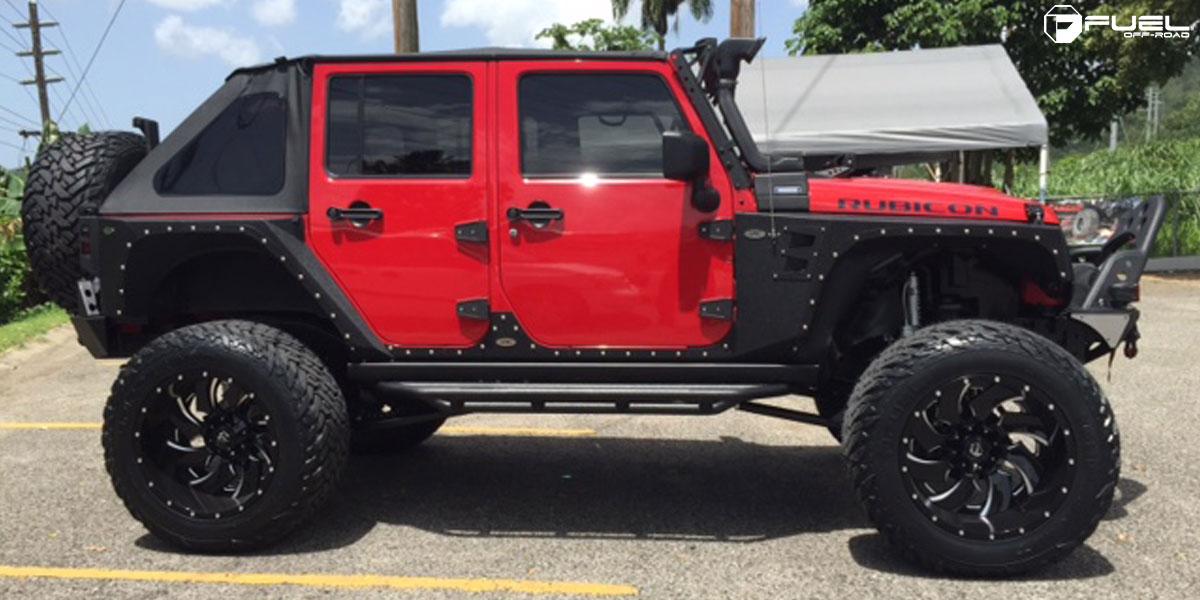 Car | Jeep Wrangler on Fuel 2-Piece Cleaver - D239 Wheels ...