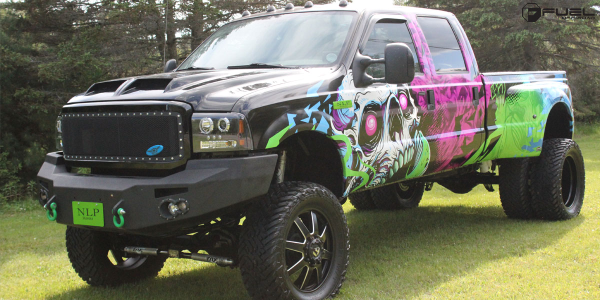 Fuel Dually Wheels Maverick Dually Rear D538 Wheels California Wheels