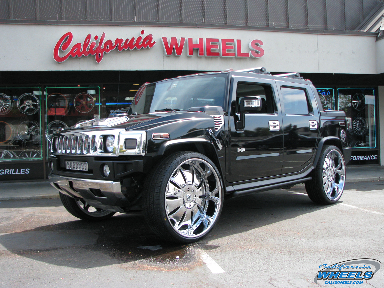 Car Hummer H2 on Asanti AF Series DA401 Wheels California