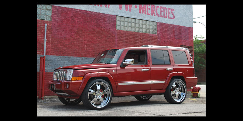 jeep commander custom body kit