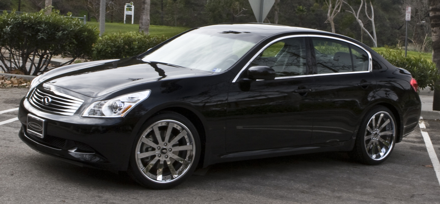 Car Infiniti G35 On Forgiato Concavo Wheels California Wheels