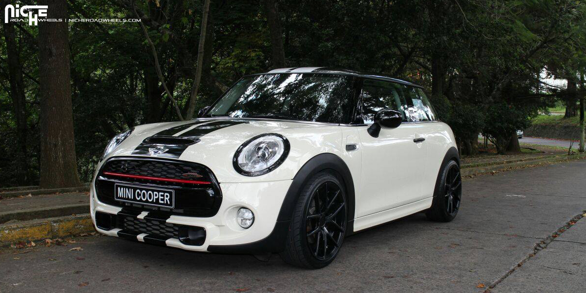 Car Mini Cooper On Niche Sport Series Targa M130 Wheels