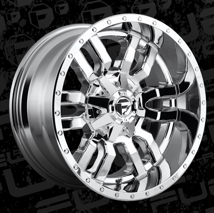 Fuel 1Piece Wheels Sledge D631 Wheels California Wheels