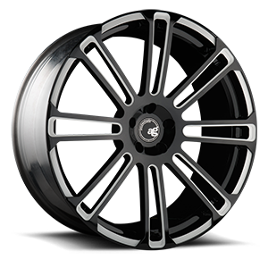 AGL14 Monoblock 5 Gloss Black with White Accents