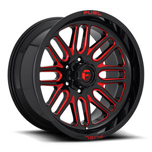 Ignite - D663 6 Gloss Black w/ Candy Red