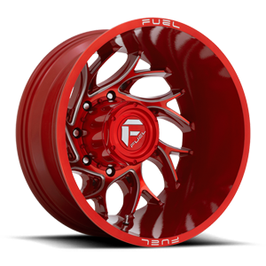 Runner Dually Rear - D742 8 Candy Red Milled - 20x8.25 - ET-176