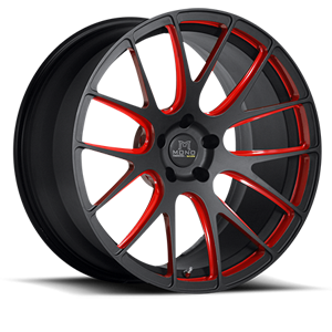 SV39-M 5 Matte Black with Red