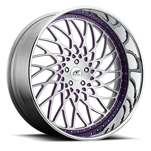Stance 5 Brushed with Purple 
