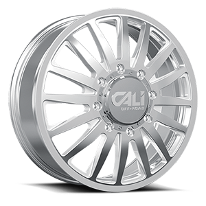 Summit Dually 8 Polished w/ Milled Spokes