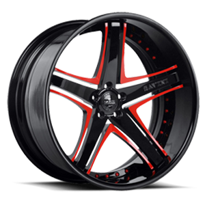 SV8-C 5 Black and Red