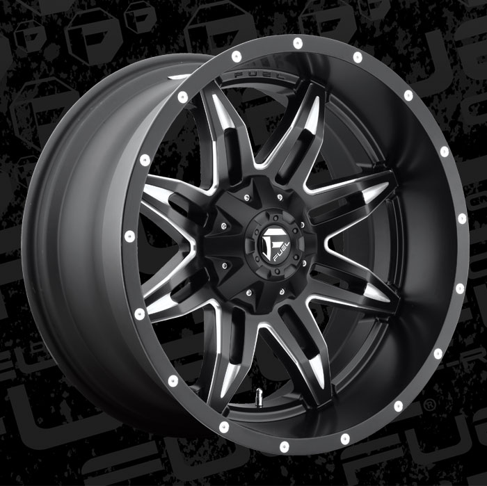 Fuel 1Piece Wheels Lethal D567 Wheels California Wheels